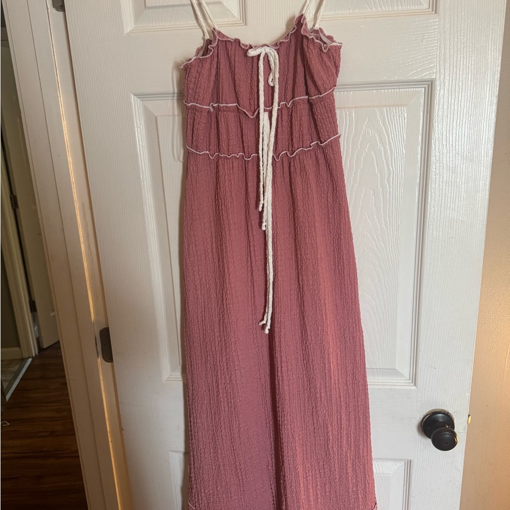 NWOT See You Monday Pink Textured Dress